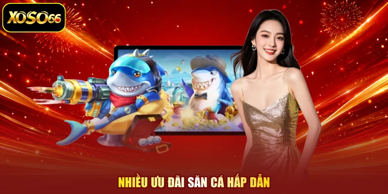 Nhiều ưu đãi săn cá hấp dẫn