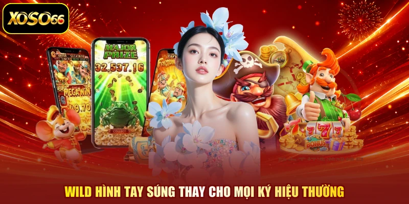 Wild hình tay súng thay cho mọi ký hiệu thường